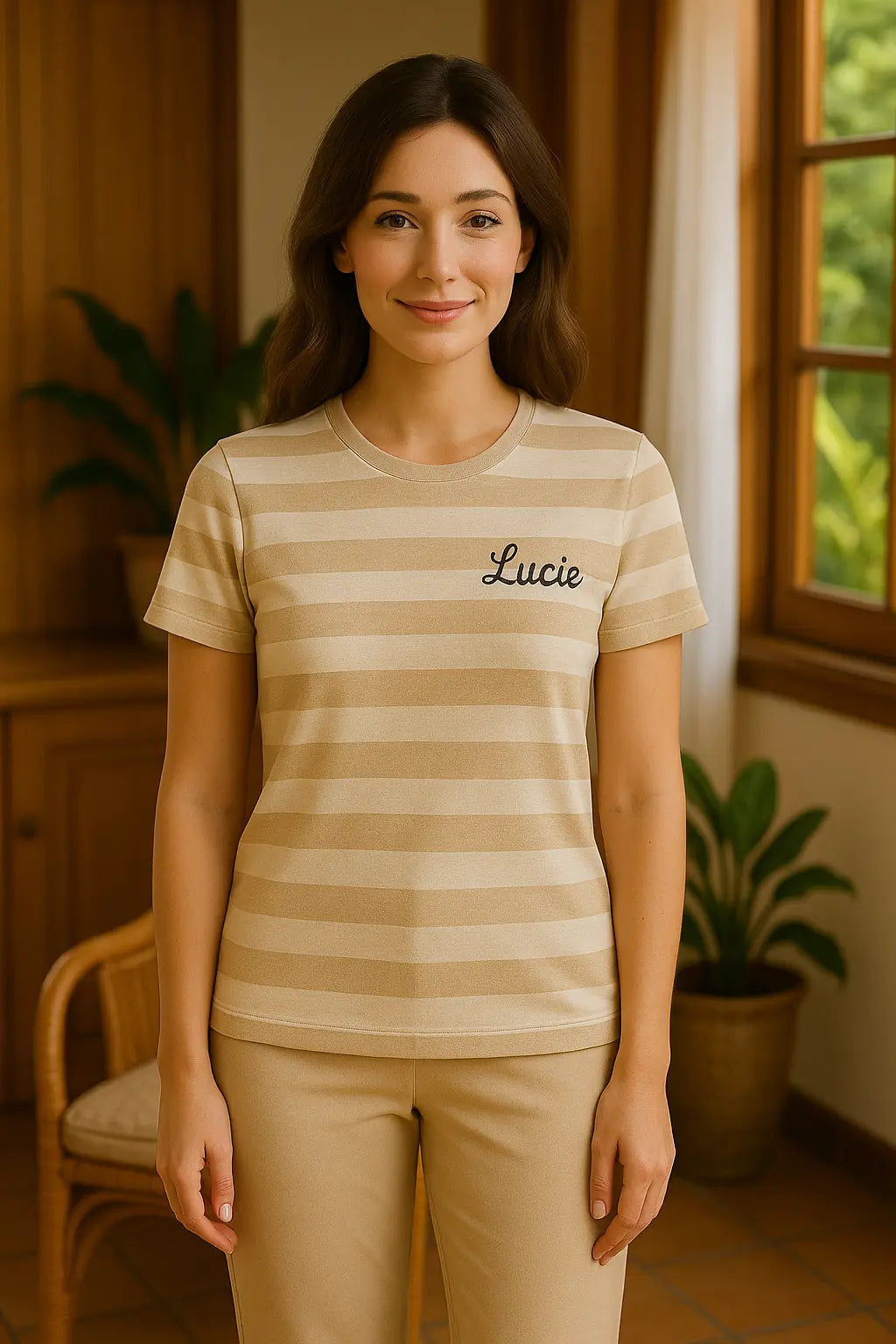Pyjama femme ensemble dune élégance LB Pyjama