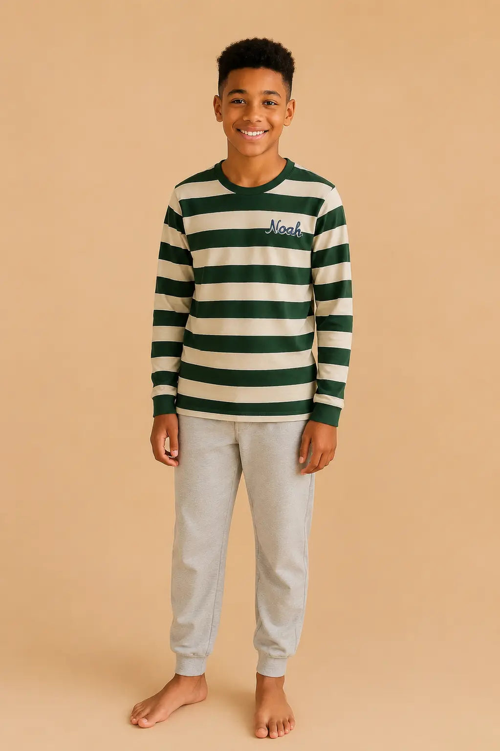 Pyjama garçon - ensemble jardin anglais