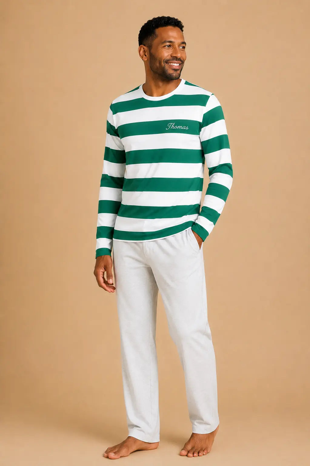 Pyjama homme - ensemble jardin anglais