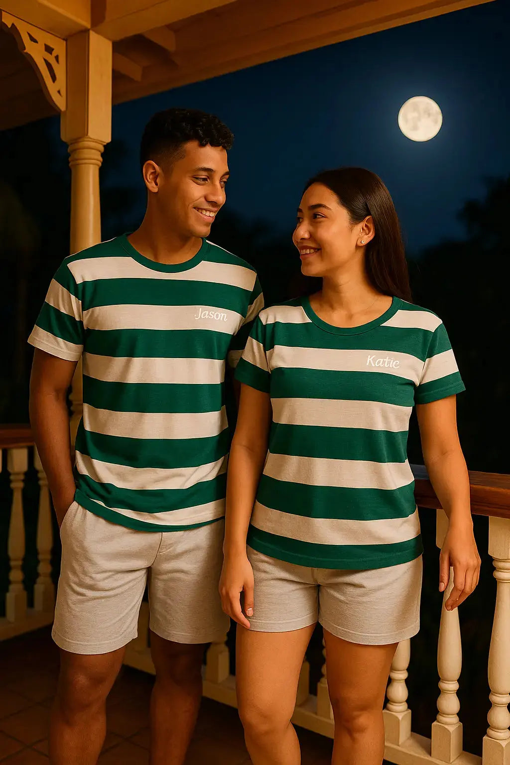 Pyjama couple ensemble urbain et citadine LB Pyjama