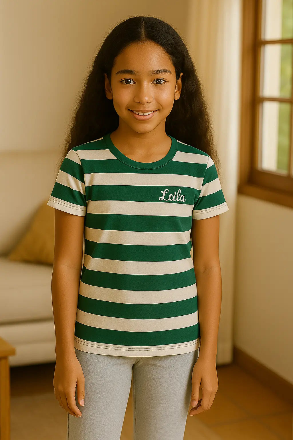 Pyjama fille ensemble jardin anglais LB Pyjama