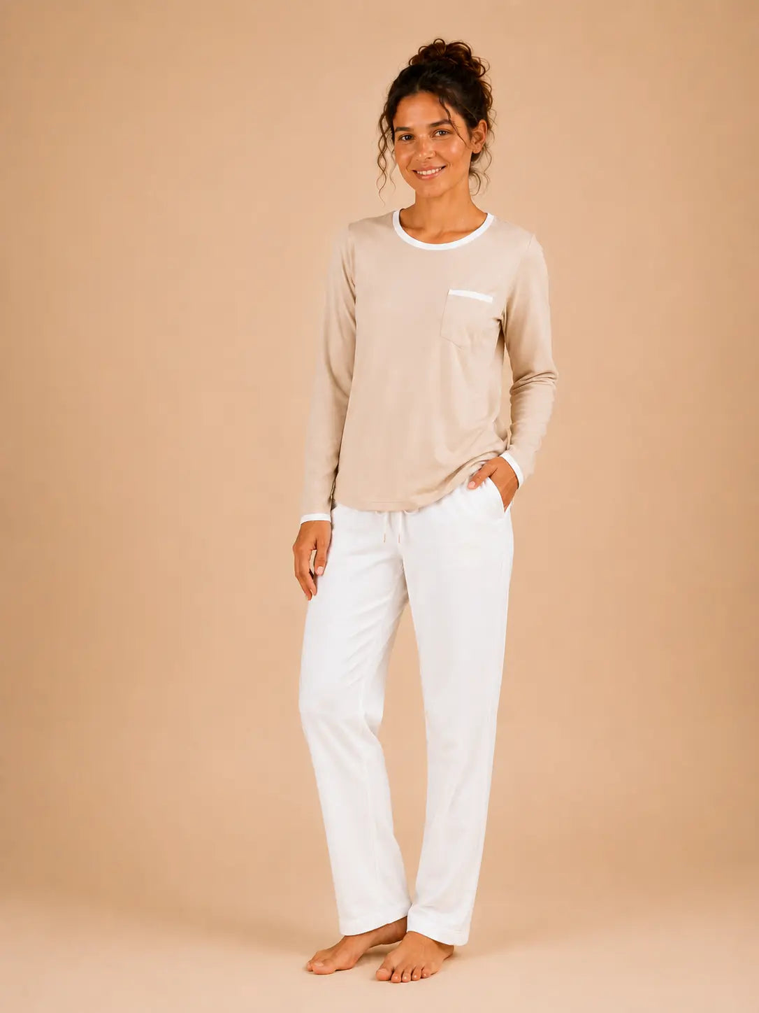 Pyjama femme - ensemble Brise Tropicale