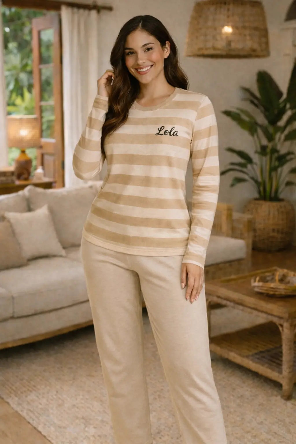 Pyjama femme - ensemble dune élégance LB Pyjama