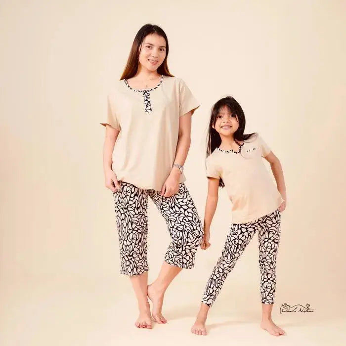 Pyjama duo ensemble girafe en pantacourt LB Pyjama