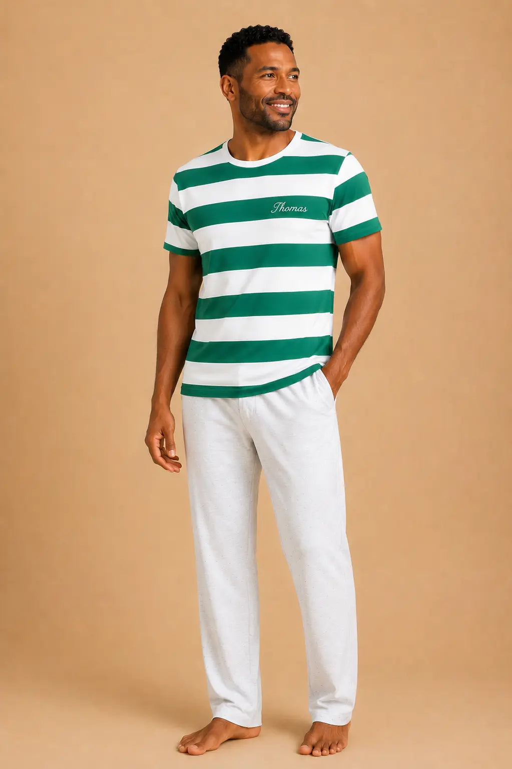 Pyjama homme - ensemble jardin anglais