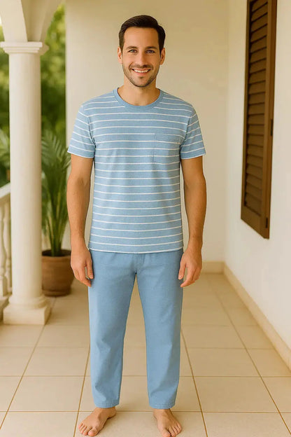 Pyjama homme ensemble douce harmonie LB Pyjama