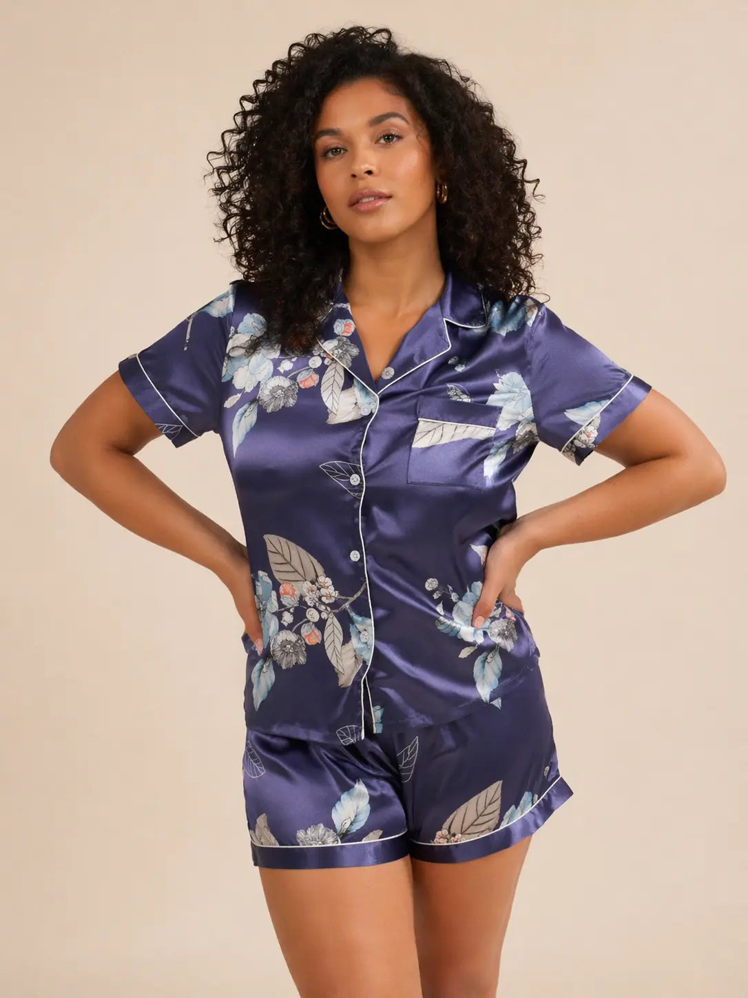 Pyjama femme - ensemble saphir du midi LB Pyjama