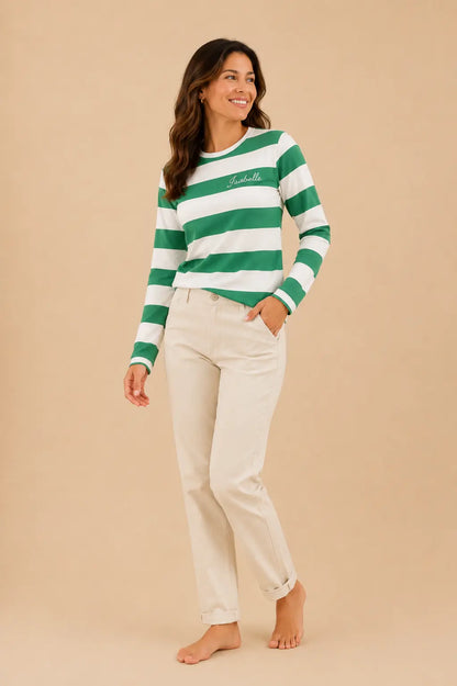 Pyjama femme - ensemble jardin anglais