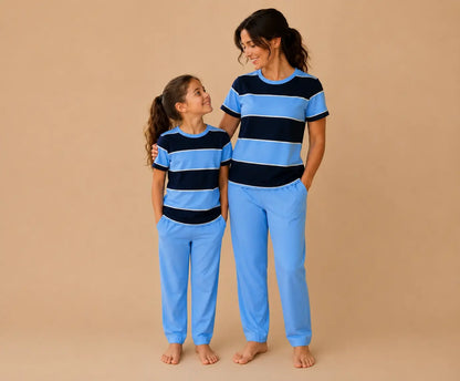 Pyjama mère-fille – Évasion Marine – LB Pyjama