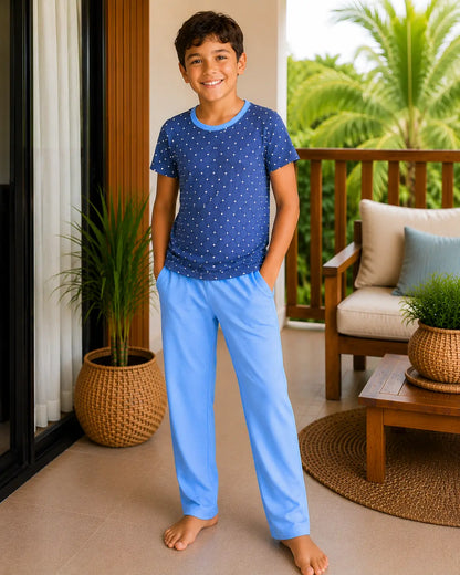 Pyjama garçon - ensemble sourire du matin LB Pyjama