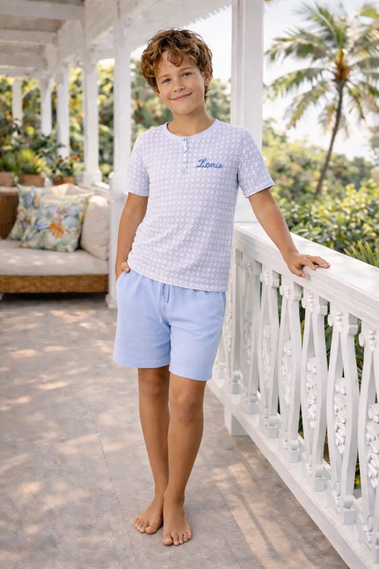 Pyjama garçon - ensemble sourire du matin