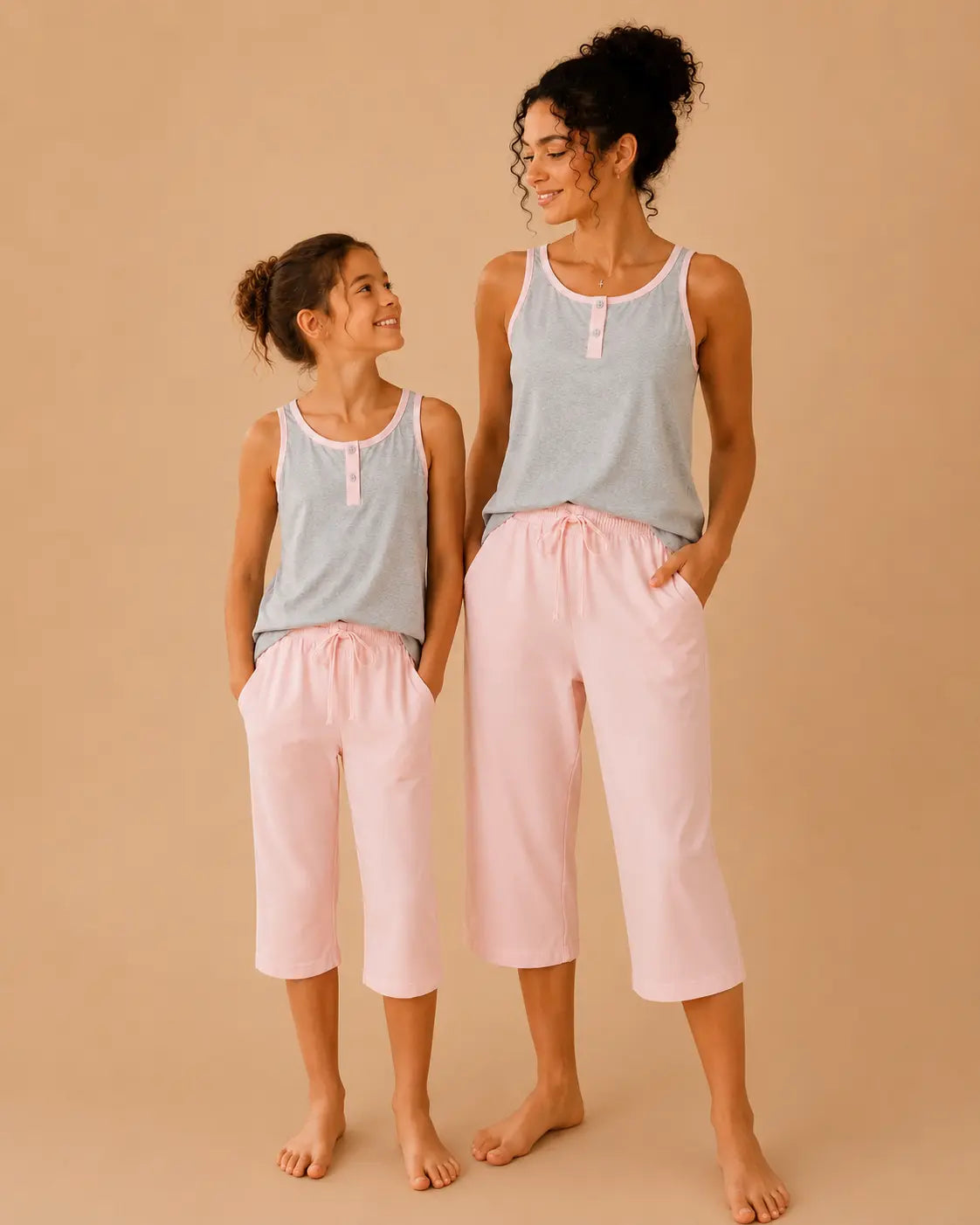 Pyjama Mère et fille - ensemble Emily aux merveilles