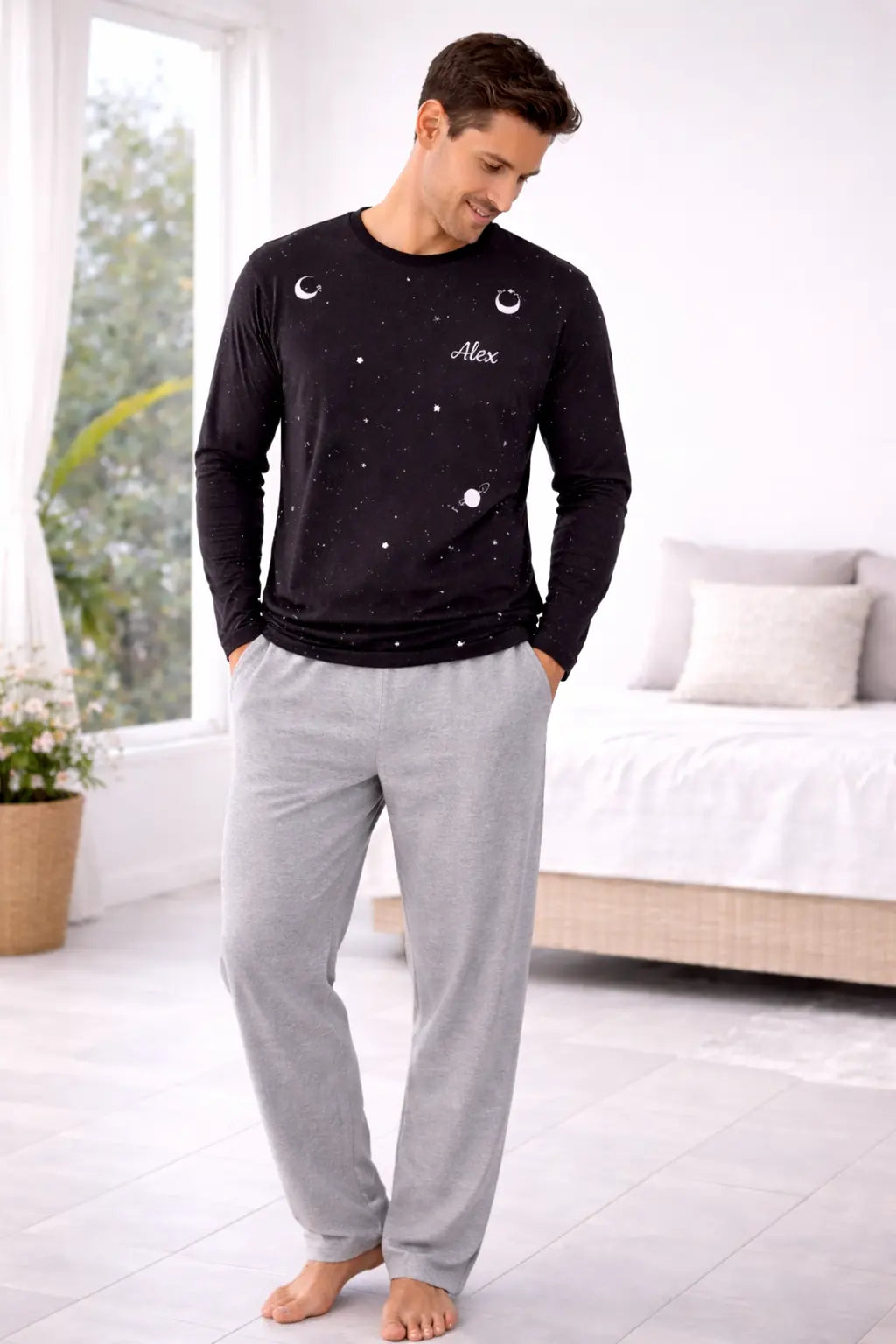 Pyjama Homme - ensemble ciel profond LB Pyjama
