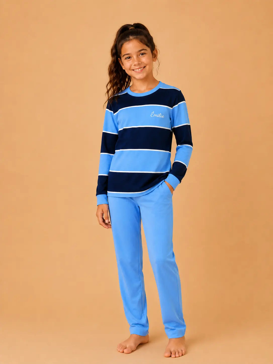 Pyjama fille – Ensemble Évasion Marine