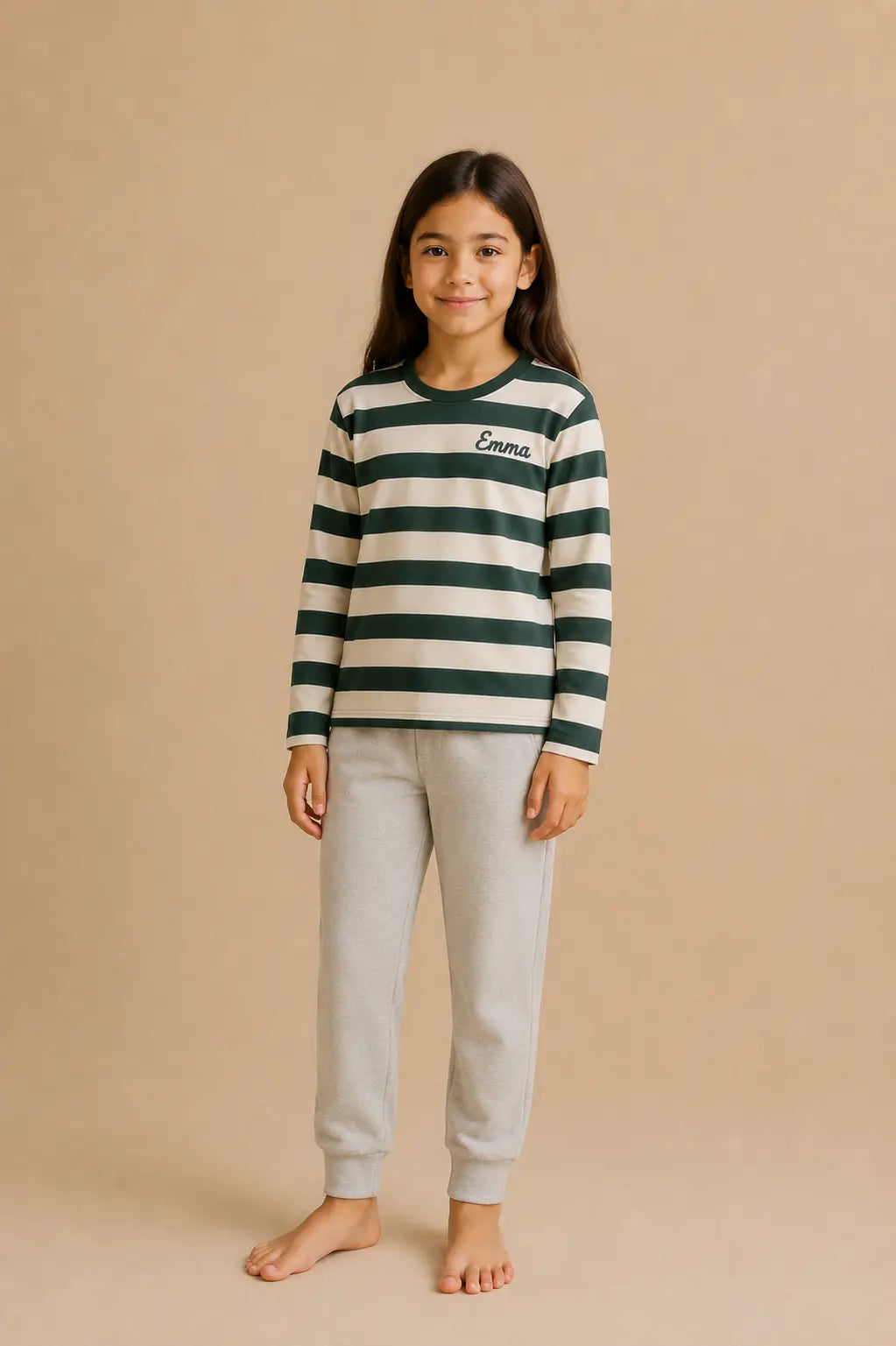 Pyjama fille - ensemble jardin anglais