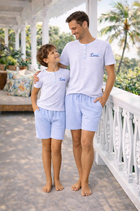 Pyjama Père et fils - Sourire du Matin 