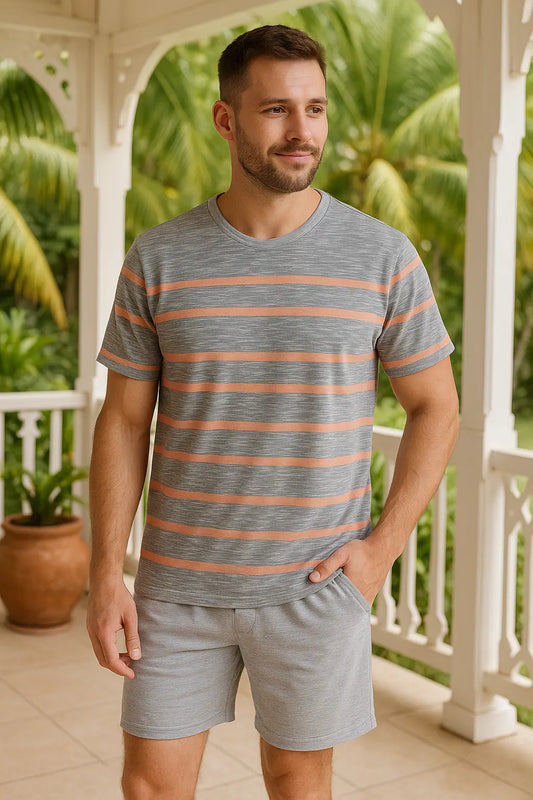 (Copie) (Copie) (Copie) Pyjama homme ensemble jardin anglais LB Pyjama