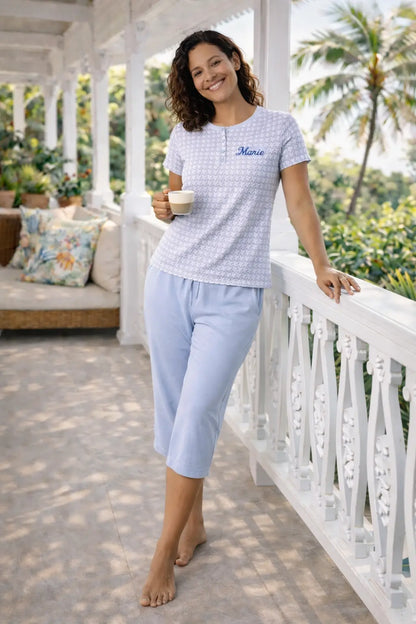 Pyjama femme - ensemble sourire du matin