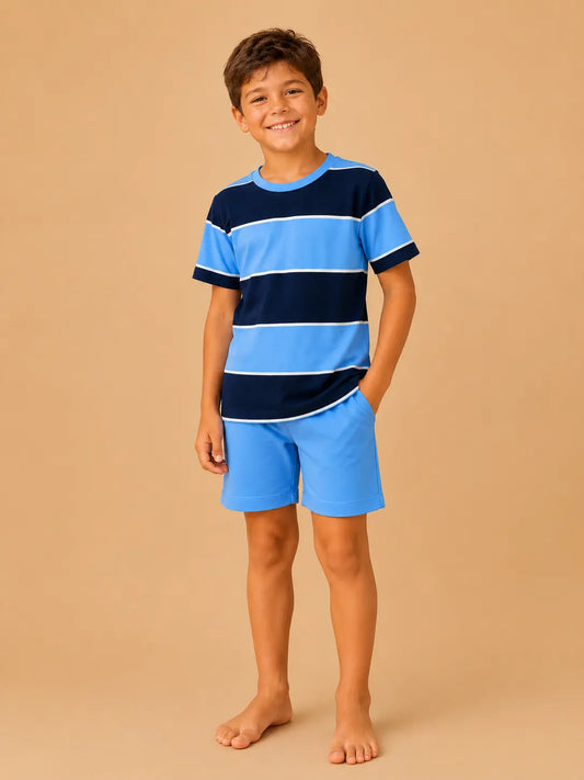 Pyjama garçon - ensemble Évasion marine