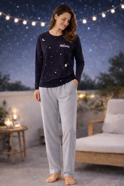 Pyjama femme - ensemble ciel profond LB Pyjama
