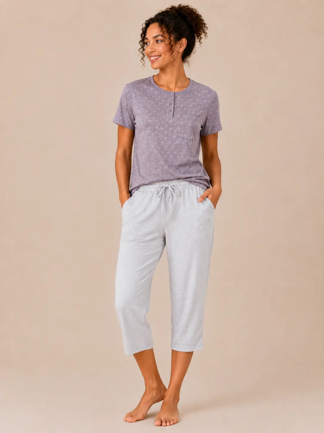 Pyjama femme - ensemble Dimanche Cocooning LB Pyjama