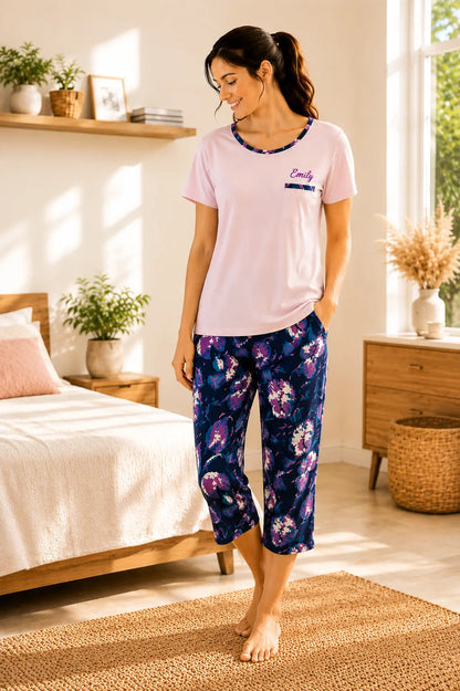 Pyjama femme - ensemble rose du jardin (Copie) LB Pyjama