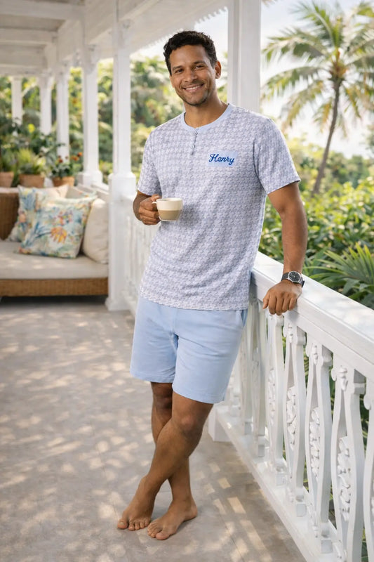 Pyjama homme - ensemble sourire du matin