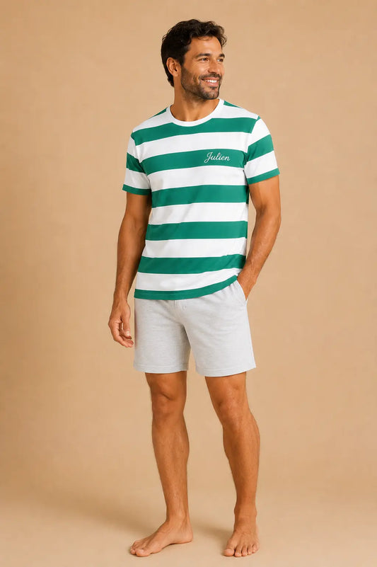 Pyjama homme - ensemble jardin anglais