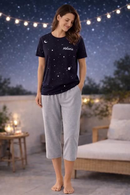 Pyjama femme - ensemble ciel profond LB Pyjama