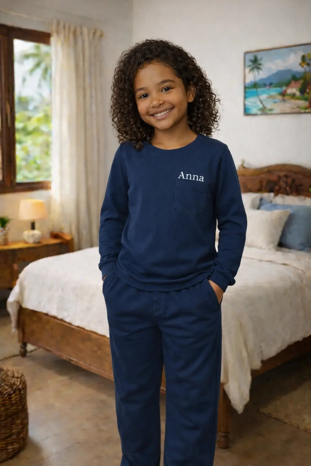 Pyjama fille ensemble sommeil profond LB Pyjama