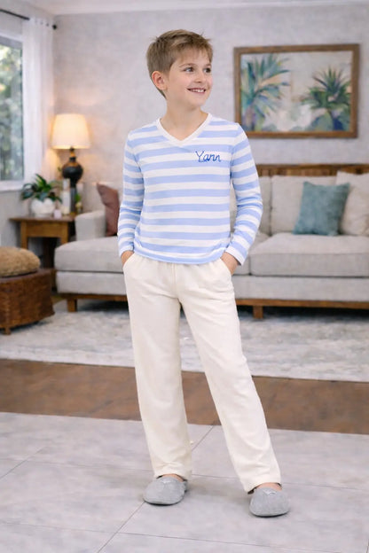 Pyjama garçon ensemble  horizon bleu LB Pyjama
