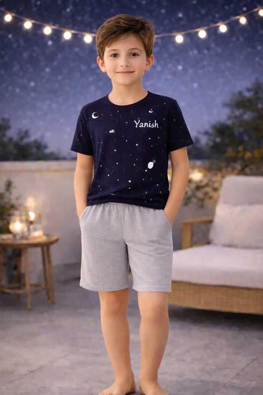 Pyjama garçon - ensemble ciel profond LB Pyjama