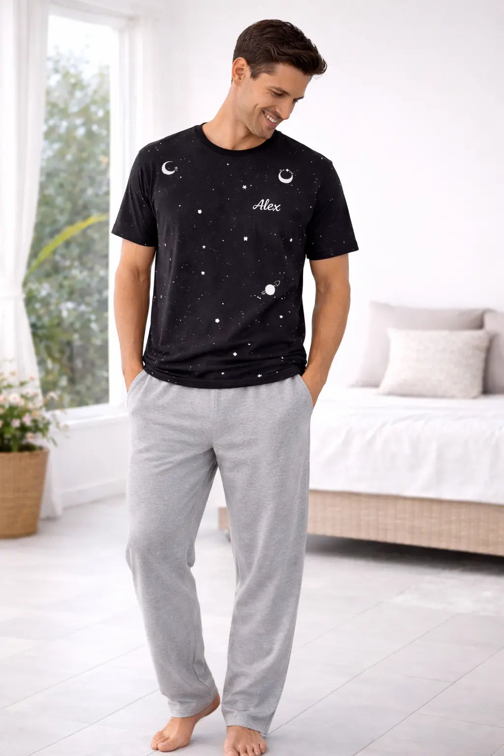 Pyjama Homme - ensemble ciel profond LB Pyjama