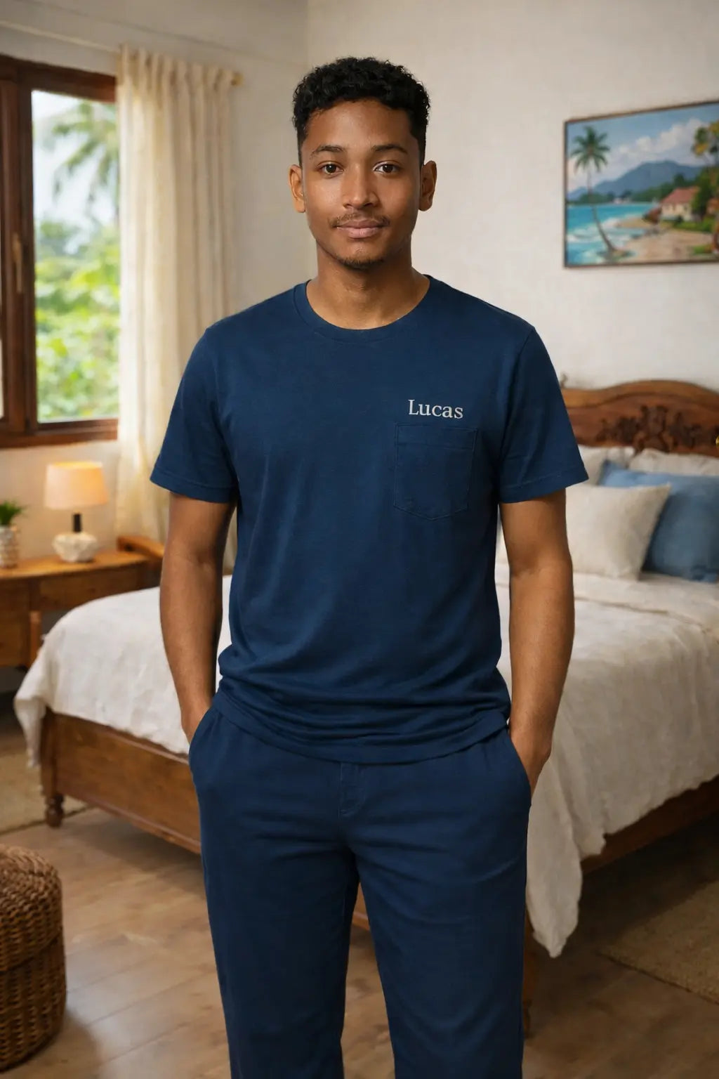 Pyjama Homme ensemble sommeil  profond  LB Pyjama