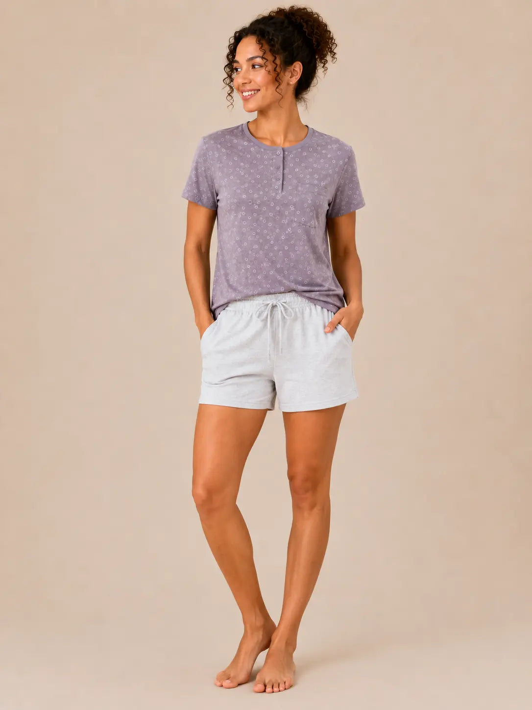 Pyjama femme - ensemble Dimanche Cocooning LB Pyjama