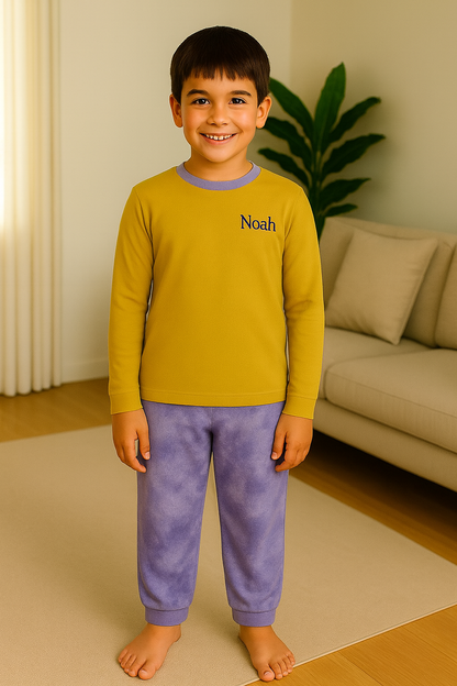 Pyjama garçon ensemble Lumière et Lavande LB Pyjama
