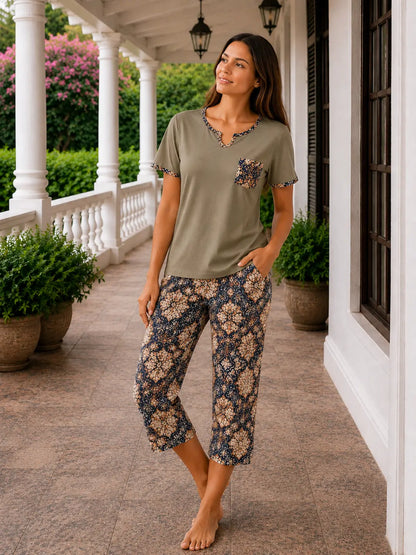 Pyjama femme - ensemble nuit orientale LB Pyjama