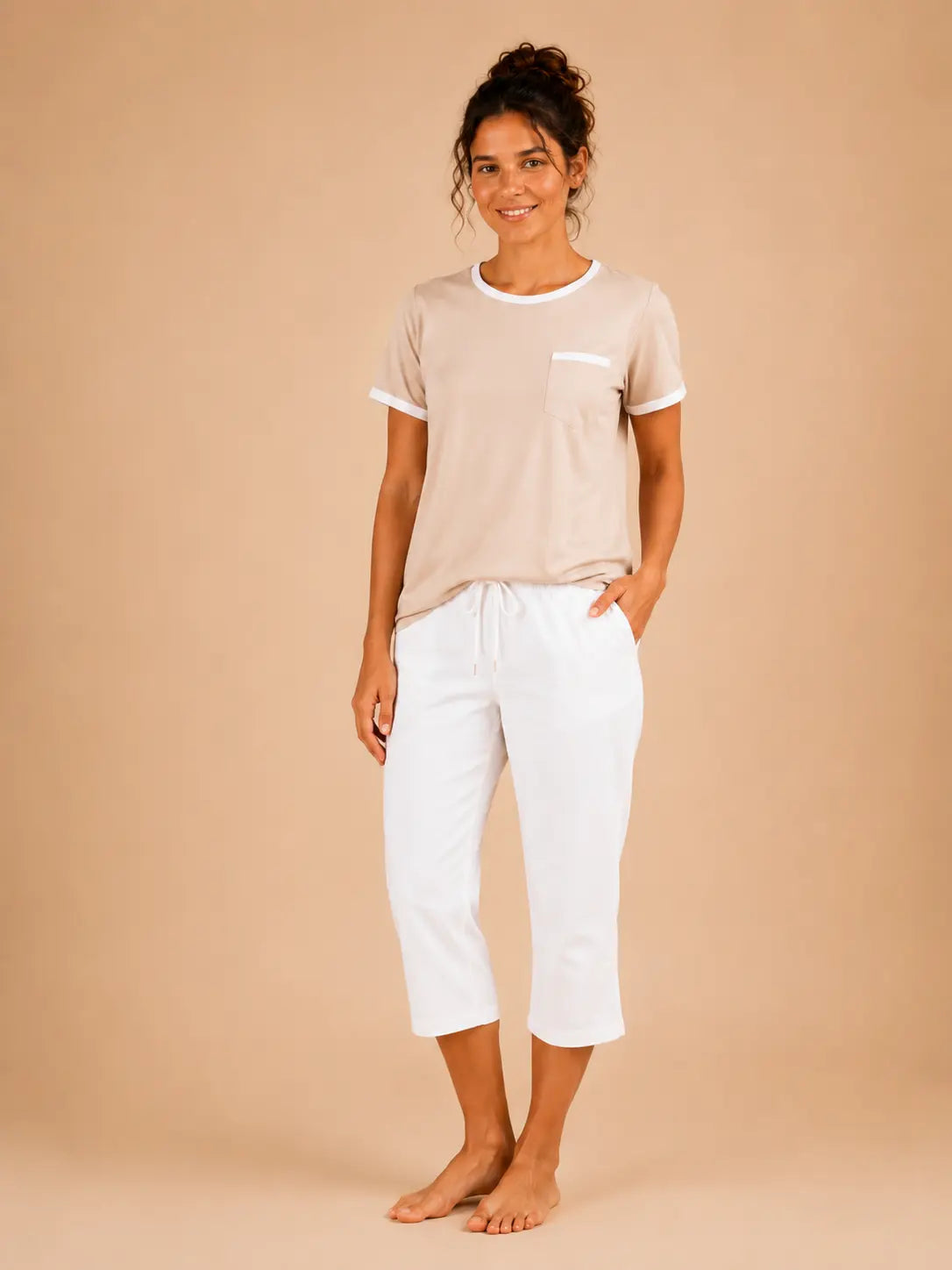 Pyjama femme - ensemble Brise Tropicale