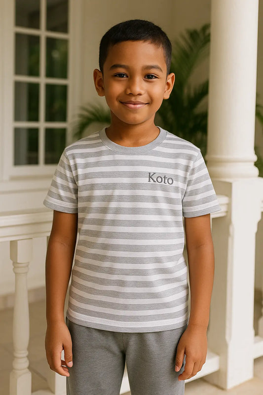 (Copie) Pyjama garçon ensemble bleu réconfort LB Pyjama