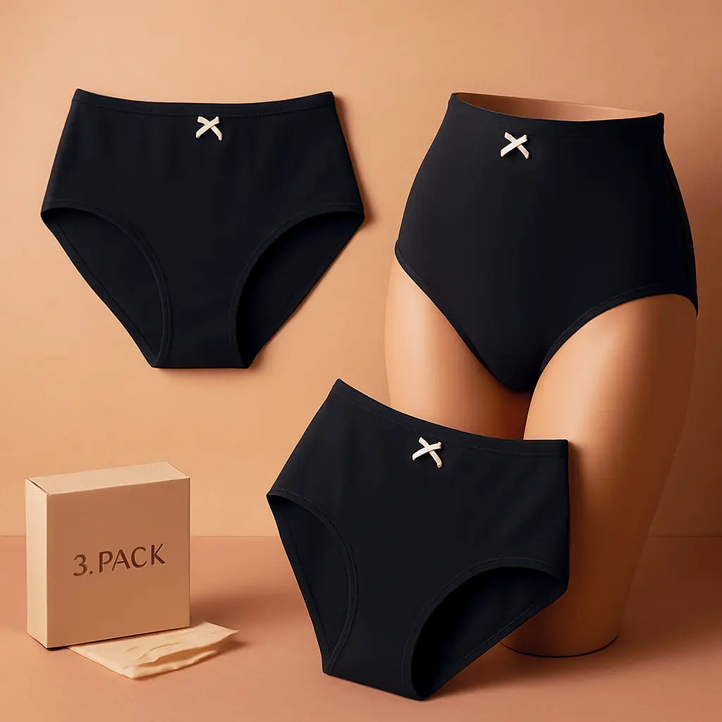 Lot de 3 culottes femmes : confort et douceur LB Pyjama