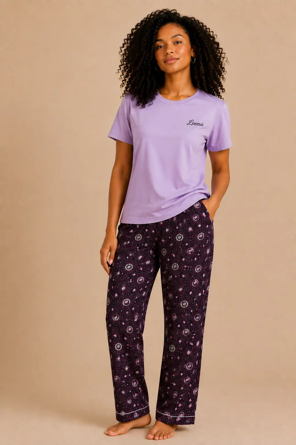Pyjama femme - ensemble Parfum Floral