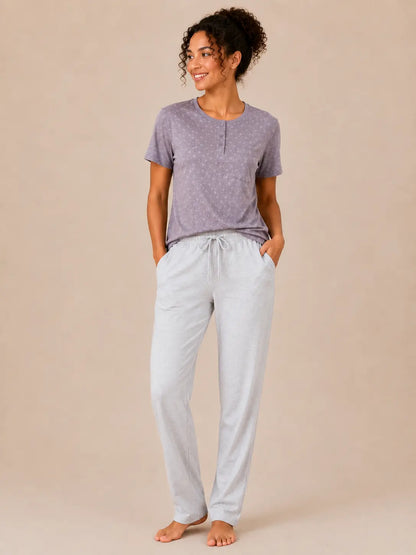 Pyjama femme - ensemble Dimanche Cocooning LB Pyjama