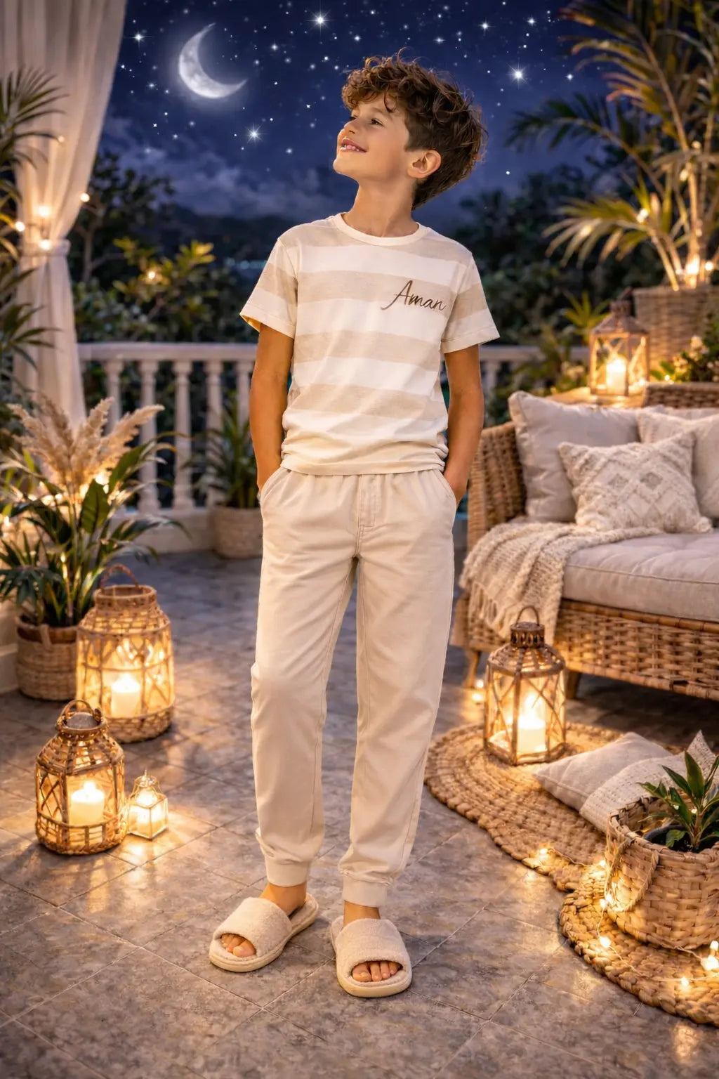 Pyjama garçon - ensemble dune élégance LB Pyjama