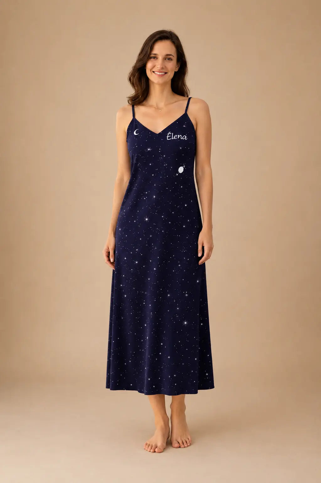 Robe de nuit et nuisette femme - coeur profond
