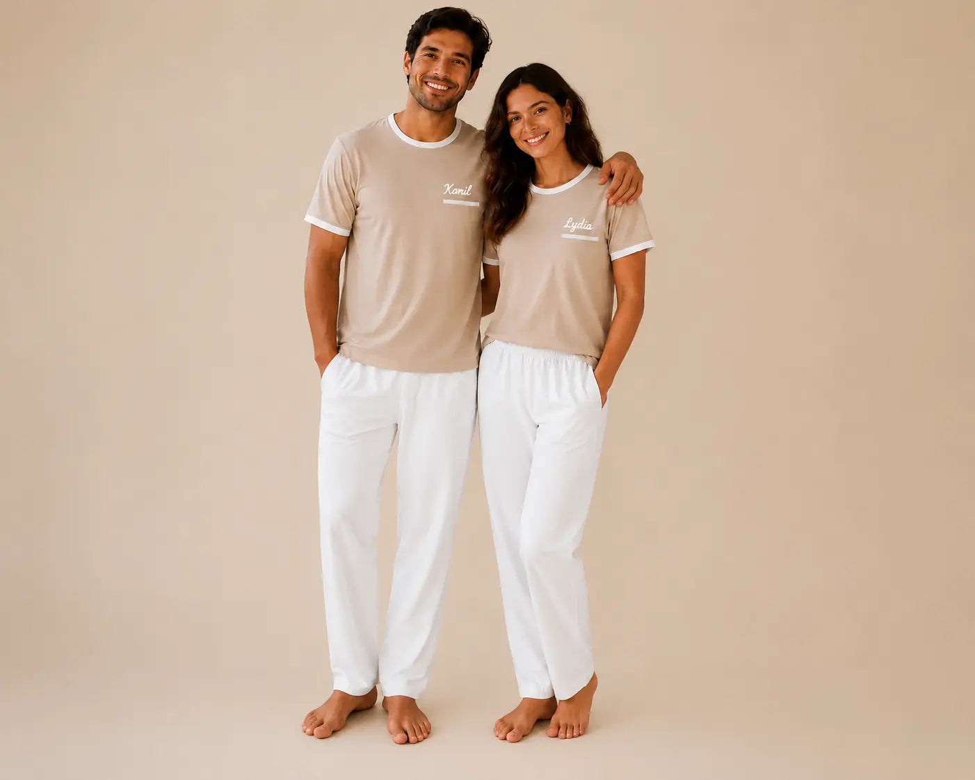 Pyjama couple - ensemble brise tropicale