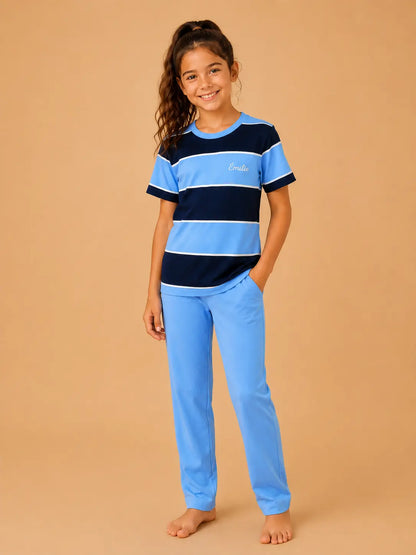 Pyjama fille – Ensemble Évasion Marine